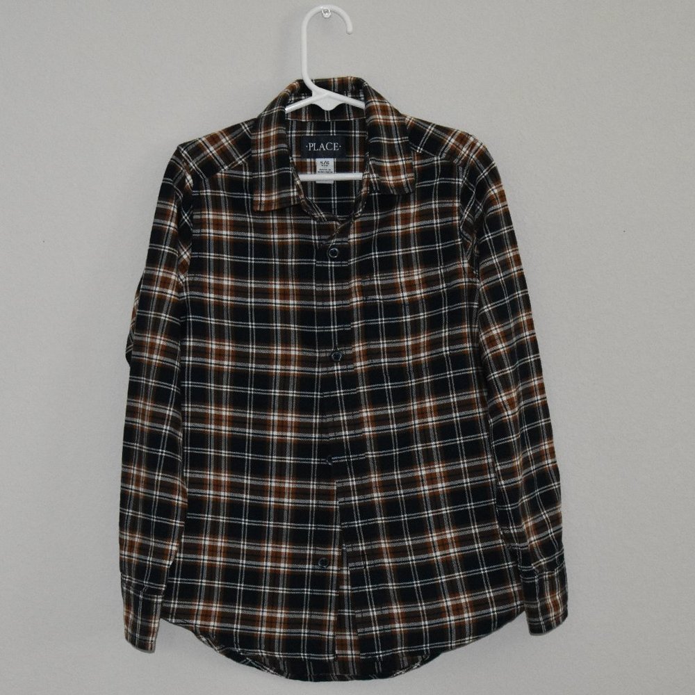 Boys Button Down Shirt Size 5/6